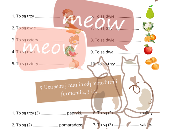 Powtórka z jedzenia - JPJO A0-A1