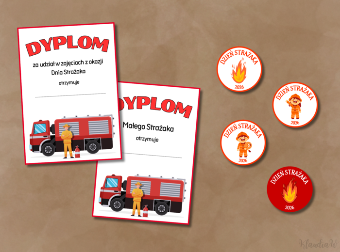 DZIEŃ STRAŻAKA - ZESTAW