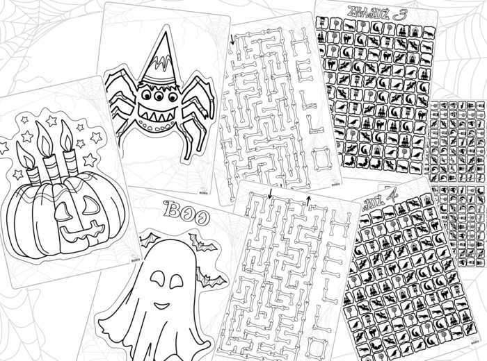 HALLOWEEN łamigłówki