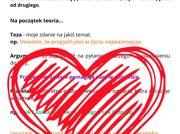 Gotowe schematy rozprawek