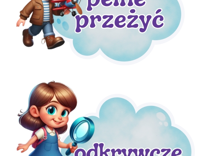 DNI W PRZEDSZKOLU BĘDĄ - dekoracja na gazetkę - pdf