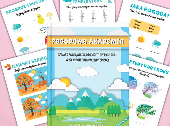 Mega Zestaw Materiałów Pomocniczych. Przedszkole & klasy 1-3. Ponad 100 stron PDF / 11 zestawów