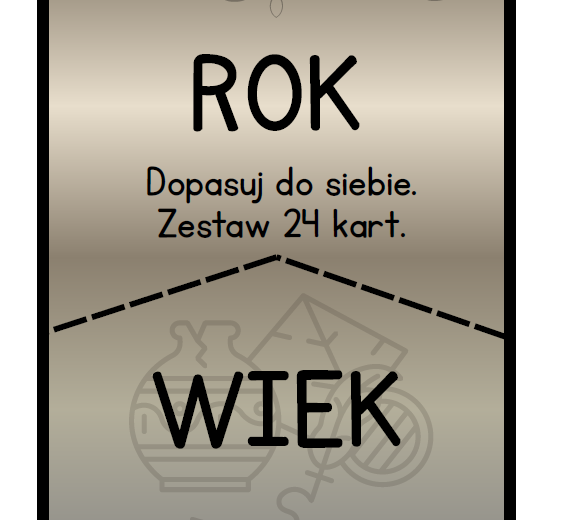 Dopasuj do siebie - rok + wiek
