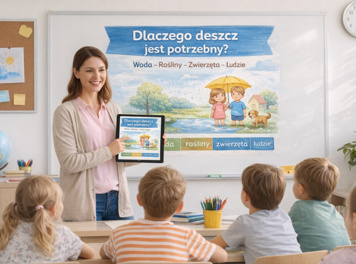Tekst: Dlaczego deszcz jest potrzebny?