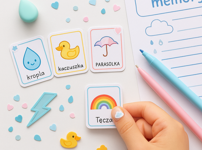 Karta pracy "Deszczowa przygoda"