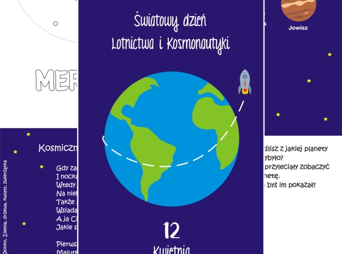 Przedszkole. Światowy dzień Lotnictwa i Kosmonautyki