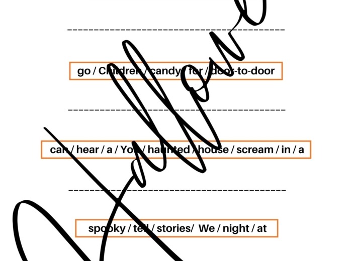 Angielski na Halloween: Zestaw Ćwiczeń A2/