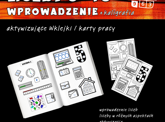 Wprowadzenie liczb 0-10 + kaligrafia liczb