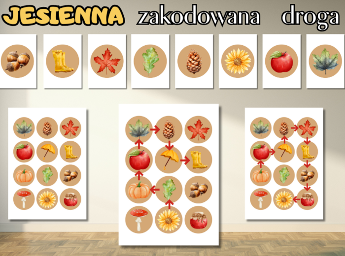 JESIENNA ZAKODOWANA DROGA