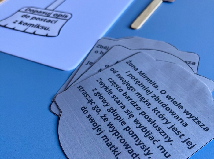 Kajko i Kokosz - dopasowywanka - bohaterowie