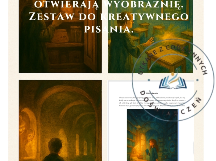 Miejsca, które otwierają wyobraźnię. Zestaw do kreatywnego pisania.