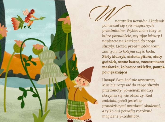 Escape room. "Akademia Pana Kleksa".