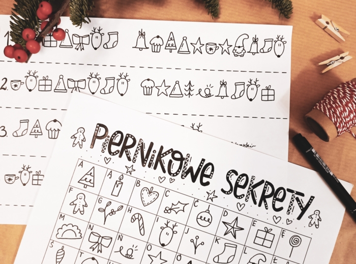 "PIERNIKOWE SEKRETY" - zaszyfrowane hasła