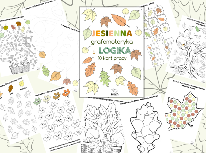 Jesienna grafomotoryka i logika