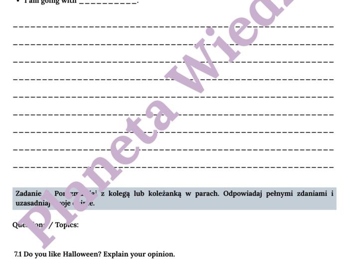 🎃👻KARTA PRACY – HALLOWEEN – SŁOWNICTWO 🎃👻- KLASY 4-8 SZKOŁY PODSTAWOWEJ- WYKREŚLANKA, BUDOWANIE ZDAŃ, POZNAJ TRADYCJE HALLOWEEN, OPISZ SWOJE HALLOWEEN, CZYTANIE TEKSTU, SPEAKING + ODPOWIEDZI
