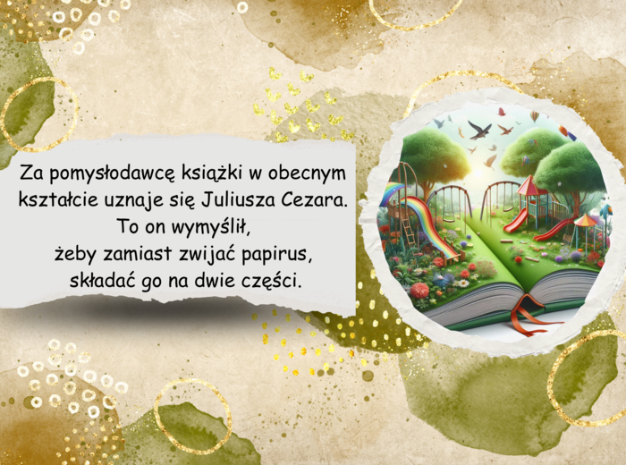 Gazetka "Dzień Książki".