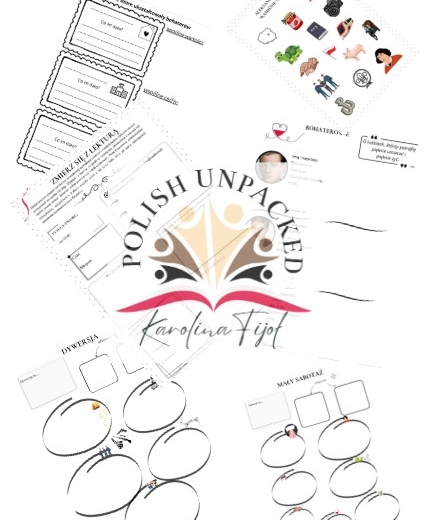 Zestaw kart pracy "Kamienie na szaniec" Aleksandra Kamińskiego