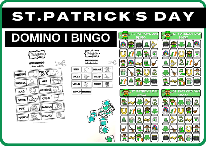 ST.PATRICK'S DAY - BINGO