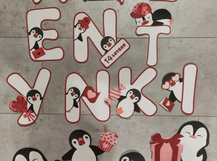 WALENTYNKOWE PINGWINKI