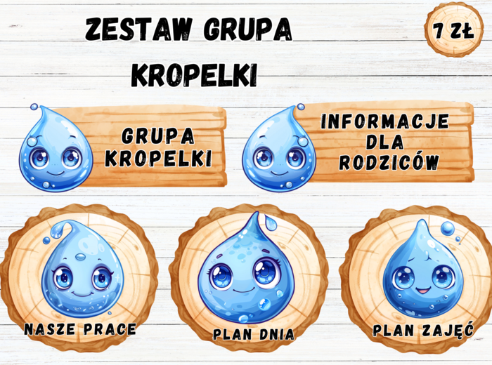 ZESTAW GRUPA KROPELKI