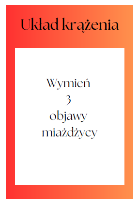 Gra "Układ krążenia i układ odpornościowy" - powtórzenie wiadomości biologia klasa 7