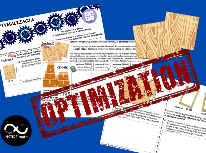 Projekt matematyczny optymalizacja. NWD, NWW, cechy podzielności. Zastosowanie matematyki.