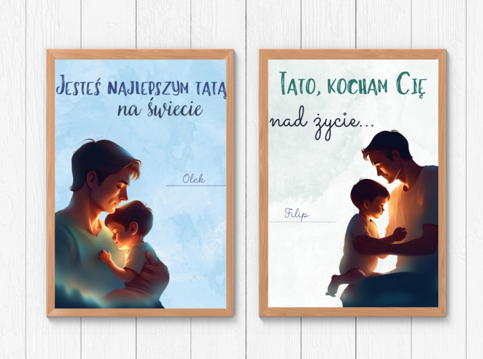 PLAKATY ZIEŃ MAMY I TATY