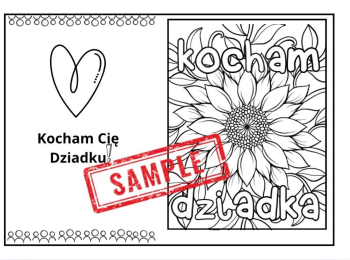 Kocham Cię Babciu/ Kocham Cię dziadku - książeczka