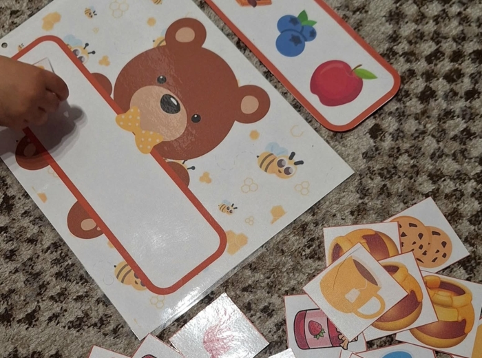 Dzień Misia - Układanka lewopółkulowa