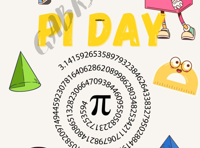 Plakat DZIEŃ LICZBY PI 2