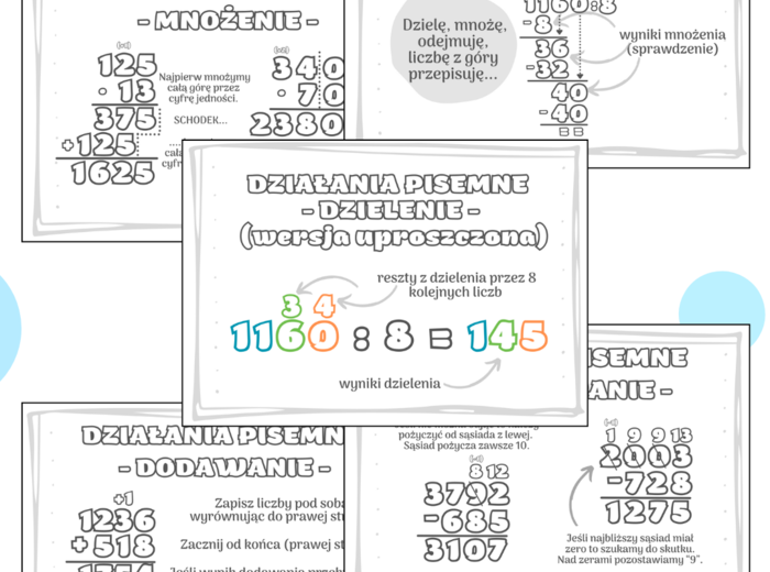 DZIAŁANIA PISEMNE - PAKIET