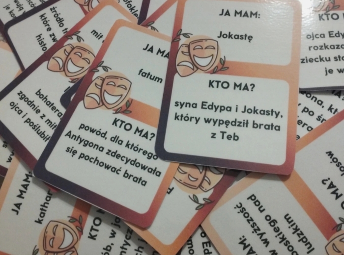 "Antygona" - gra z serii "Ja mam...kto ma?"