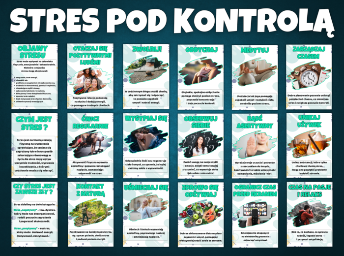 STRES POD KONTROLĄ- Gazetka szkolna
