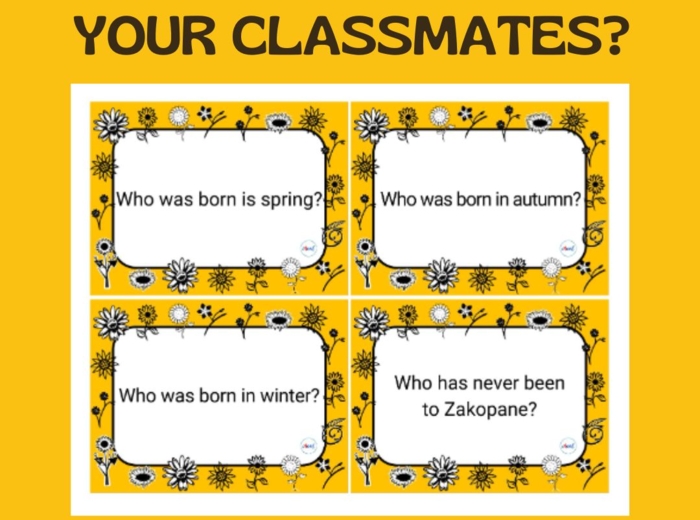 HOW WELL DO YOU KNOW YOUR CLASSMATES?
