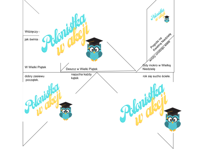 Tangram W jak Wielkanoc