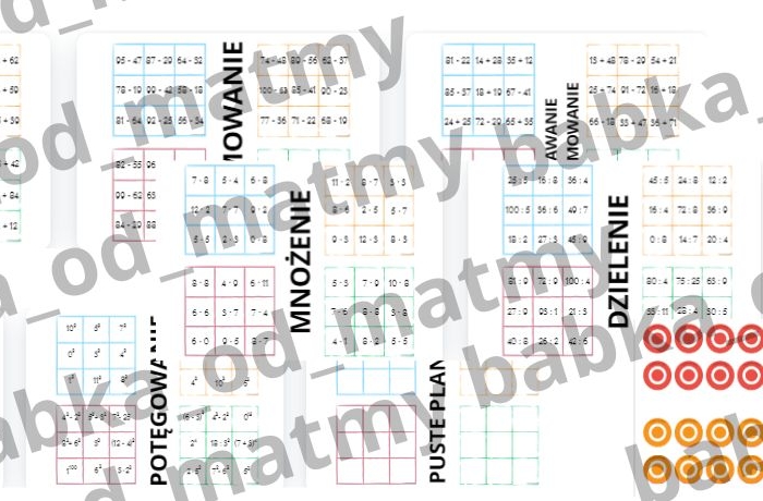 Matematyczne KÓŁKO I KRZYŻYK
