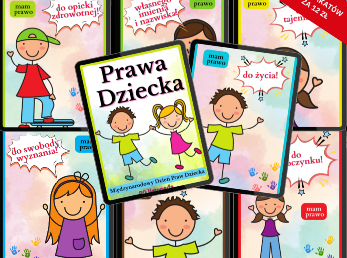 PRAWA DZIECKA -15 plakatów