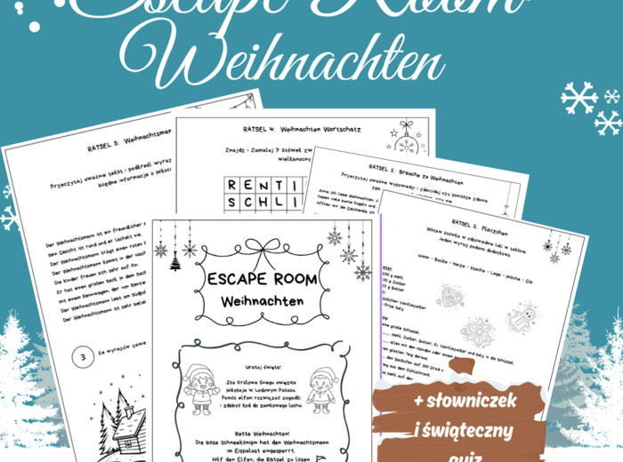 Weihnachten Escape Room język niemiecki