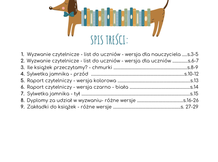 WYZWANIE CZYTELNICZE Z JAMNIKIEM KLASYKIEM na rok szkolny 2025/2026