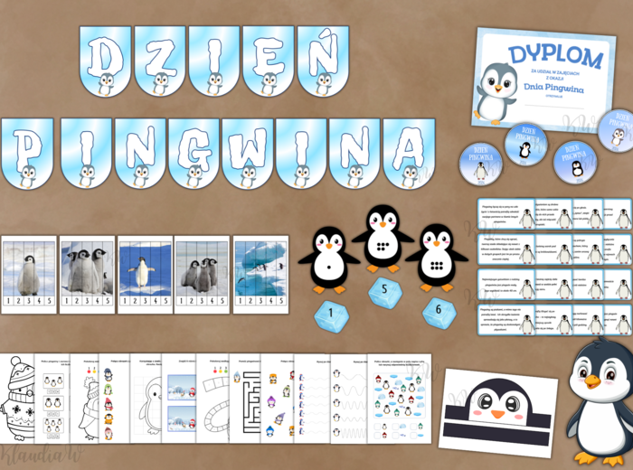 DZIEŃ PINGWINA - ZESTAW
