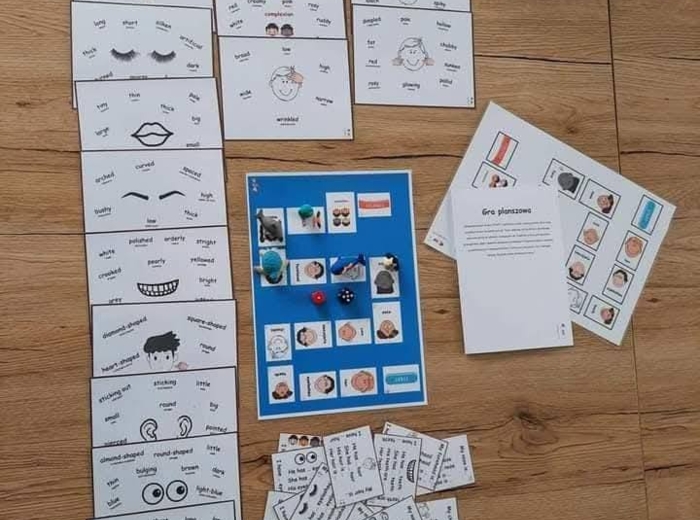 Describing faces games