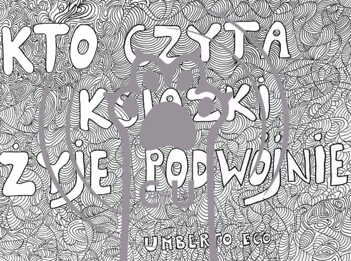 Kolorowanka czytelnicza Kto czyta książki żyje podwójnie – biblioteka – kolorowanka - książki - relaks