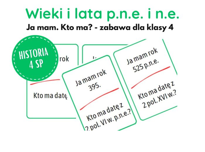 Wieki i lata - obie ery (ja mam - kto ma)