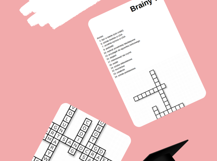 Brainy 7 – Unit 7 – krzyżówki – After-school clubs_School subjects/Other/School life