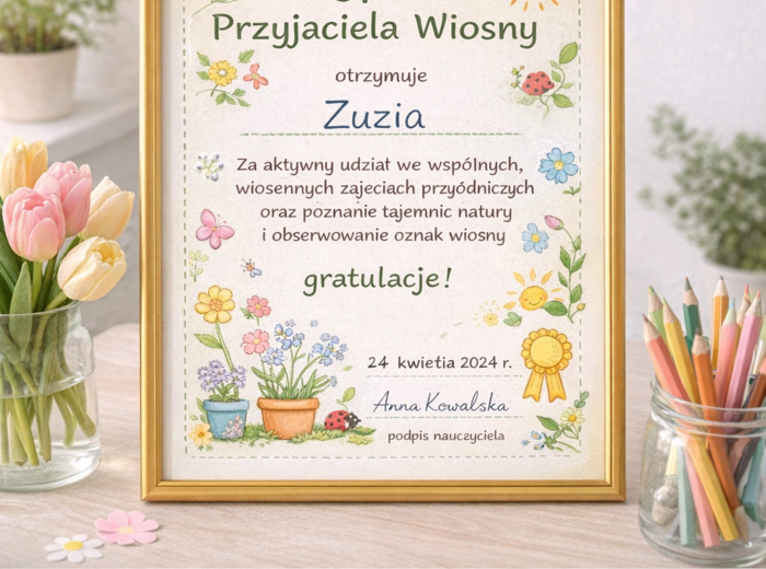 Witaj, Wiosno! – zestaw kart pracy i dekoracji