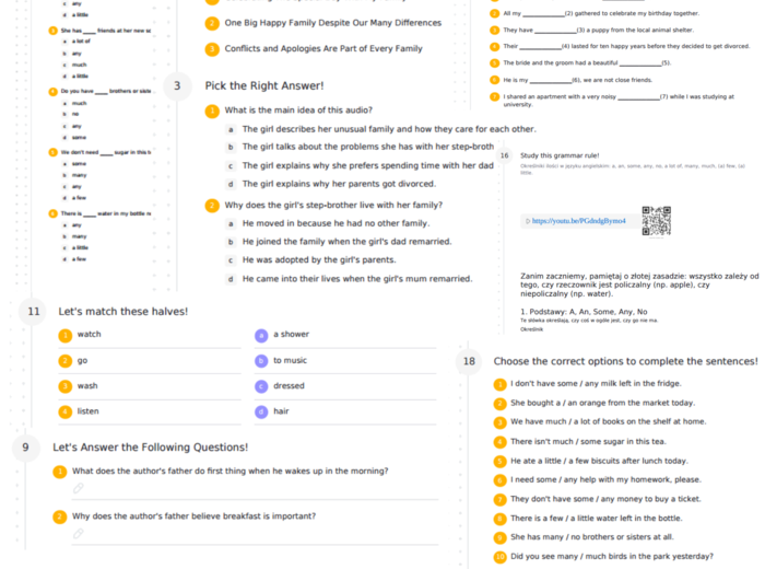 Repetytorium Ósmoklasisty cz. 1 (Macmillan) - Unit 5 - karta pracy (2526)