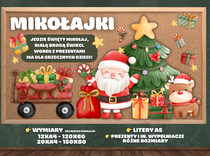 MIKOŁAJKI 6 GRUDNIA - GRAFIKA Z MIKOŁAJEM, MIKOŁAJ 3