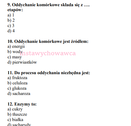 Metabolizm-kartkówka
