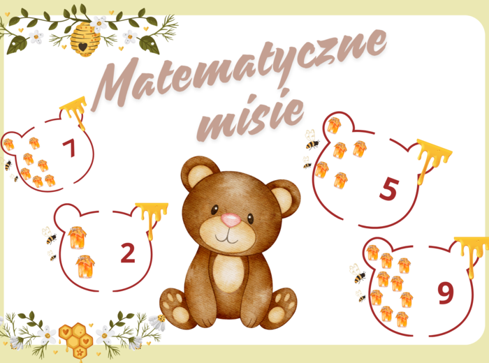 Matematyczne Połówki z Misiem – Utrwalanie Przeliczania w Zakresie 10. Dzień Pluszowego Misia