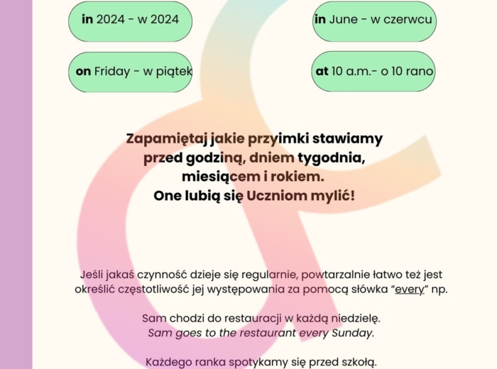 Present Simple - teoria + zeszyt ćwiczeń